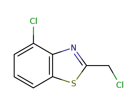 Benzothiazole, 4-chloro-2-(chloromethyl)- (9CI)