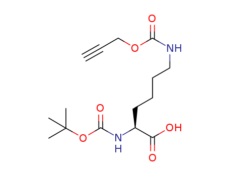 N<sup>2</sup>-(tert-butoxycarbonylamino)-N<sup>6</sup>-[(prop-2-yn-1-yloxy)carbonyl]-L-lysine