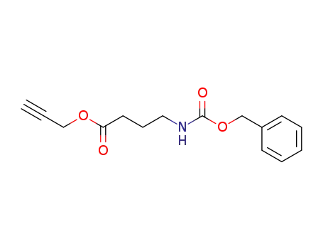 Butanoic acid, 4-[[(phenylmethoxy)carbonyl]amino]-, 2-propynyl ester