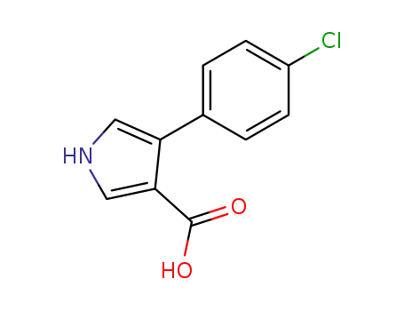 4-(4-chlorophenyl)-1H-pyrrole-3-carboxylic Acid