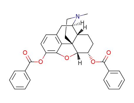 4,5-epoxy-17-methyl-(5α,6α)-morphinan-3,6-diol 3,6-dibenzoate