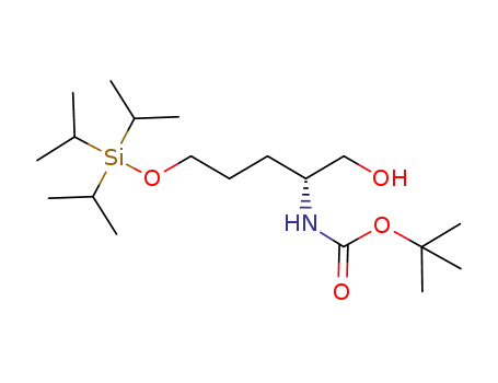 (R)-2-(N-Boc-amino)-5-(triisopropylsilyloxy)pentan-1-ol