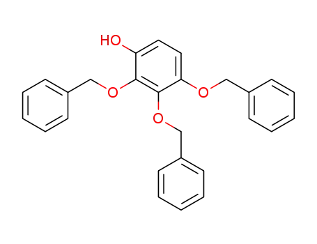 Phenol, 2,3,4-tris(phenylmethoxy)-