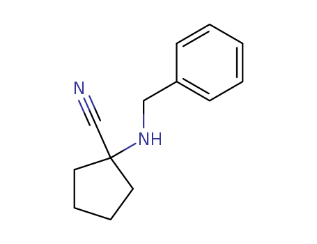 1-(benzylamino)cyclopentanecarbonitrile