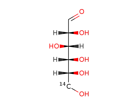 Molecular Structure of 3573-62-4 (D-Glucose-6-14C)