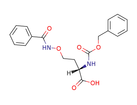 L-2-<(carbobenzyloxy)amino>-4-(benzamidooxy)butyric acid
