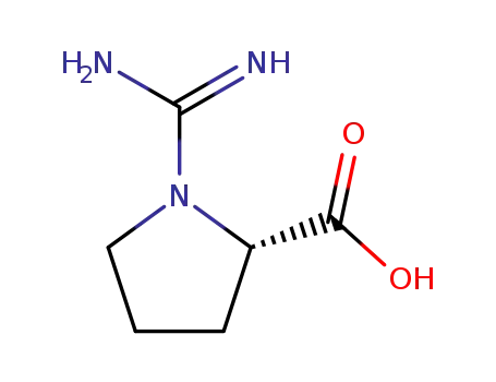 Molecular Structure of 35404-57-0 (L-Proline, 1-(aminoiminomethyl)- (9CI))