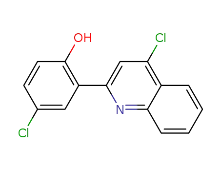 4-chloro-2-(4-chloro-quinolin-2-yl)-phenol