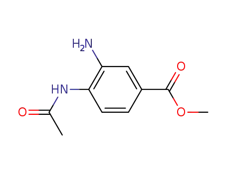 methyl 4-(acetylamino)-3-aminobenzoate