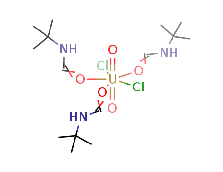 tris(N-tert-butylformamide)dichlorodioxouranium(VI)