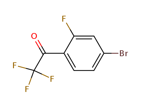 1-(4-bromo-2-fluorophenyl)-2,2,2-trifluoroethanone cas no. 617706-18-0 98%