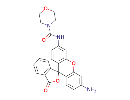 Molecular Structure of 628302-72-7 (N-Mor-rhodamine 110)