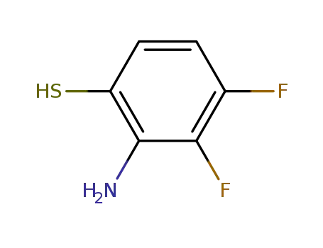 벤젠 티올, 2- 아미노 -3,4- 디 플루오로-(9CI)