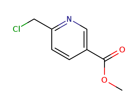 Molecular Structure of 49668-90-8 (2-chloromethylpyridine-5-carboxylic acid methyl ester)