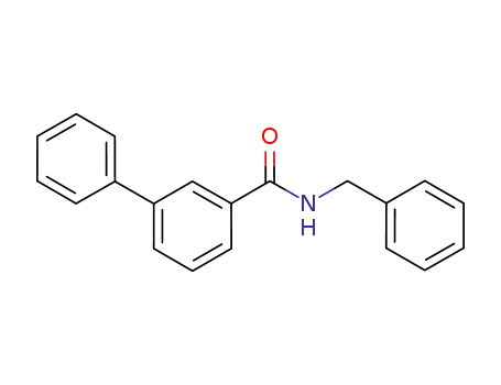Molecular Structure of 620937-51-1 ([1,1'-Biphenyl]-3-carboxamide, N-(phenylmethyl)-)