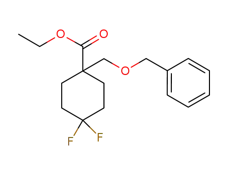 ethyl 1-((benzyloxy)methyl)-4,4-difluorocyclohexane-1-carboxylate