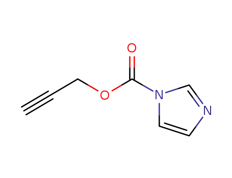 Molecular Structure of 83395-38-4 (1H-Imidazole-1-carboxylicacid,2-propynylester(9CI))