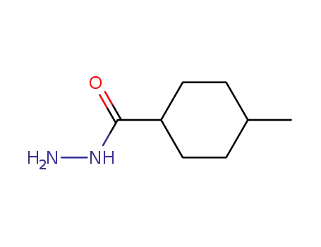 Molecular Structure of 303144-32-3 (Cyclohexanecarboxylic acid, 4-methyl-, hydrazide (9CI))