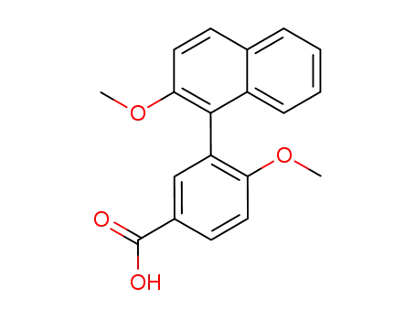 4-methoxy-3-(2-methoxy-[1]naphthyl)-benzoic acid
