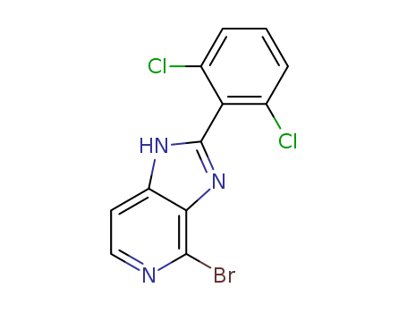 4-bromo-2-(2,6-dichlorophenyl)-1H-imidazo[4,5-c]pyridine