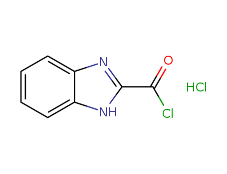 1H-Benzimidazole-2-carbonylchloride, hydrochloride (1:1)