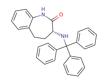 (R)-3-tritylamino-4,5-dihydro-1H-benzo[b]azepin-2(3H)-one