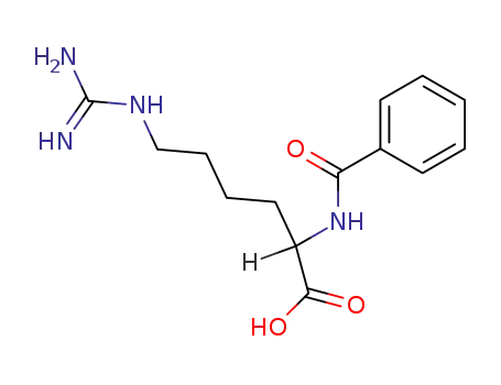 <i>N</i><sup>2</sup>-benzoyl-<i>N</i><sup>6</sup>-carbamimidoyl-DL-lysine