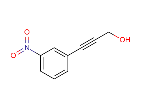 Molecular Structure of 103606-71-9 (3-(3-NITRO-PHENYL)-PROP-2-YN-1-OL)
