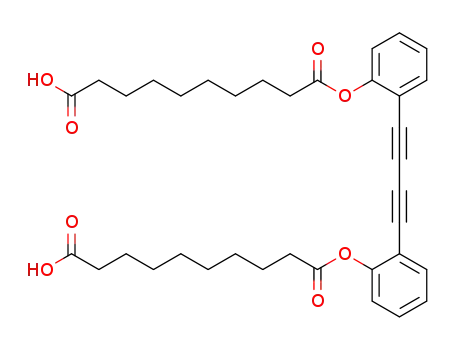 o,o'-Bis-<ω-carboxy-nonanoyloxy>-diphenyldiacetylen