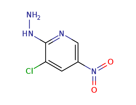 3-CHLORO-2-HYDRAZINO-5-NITROPYRIDINE