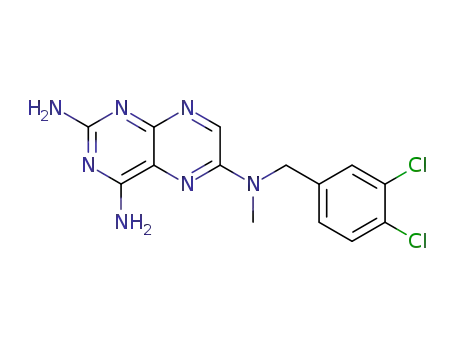 N<sup>6</sup>-<(3,4-dichlorophenyl)methyl>-N<sup>6</sup>-methyl-2,4,6-pteridinetriamine