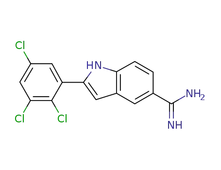 C<sub>15</sub>H<sub>10</sub>Cl<sub>3</sub>N<sub>3</sub>