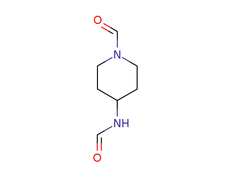 Molecular Structure of 98336-90-4 (<i>N</i>-(1-formyl-[4]piperidyl)-formamide)