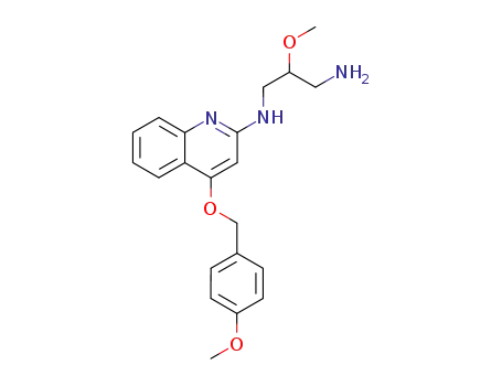 2-methoxy-N'-[4-(4-methoxybenzyloxy)-quinolin-2-yl]propane-1,3-diamine