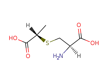 Molecular Structure of 4746-41-2 (S-<(S)-1-carboxyethyl>-(R)-cysteine)