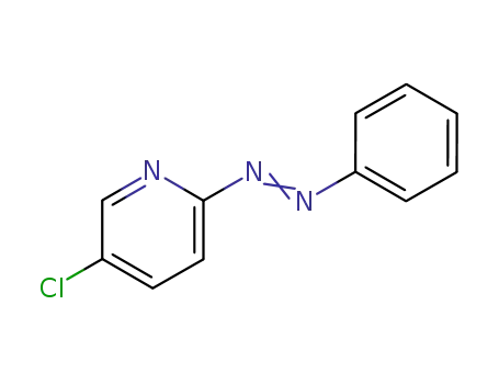 Molecular Structure of 20815-69-4 (Pyridine, 5-chloro-2-(phenylazo)-)