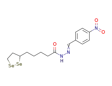 N'-(4-nitrobenzylidene)-5-(1,2-diselenolan-3-yl)pentanehydrazide