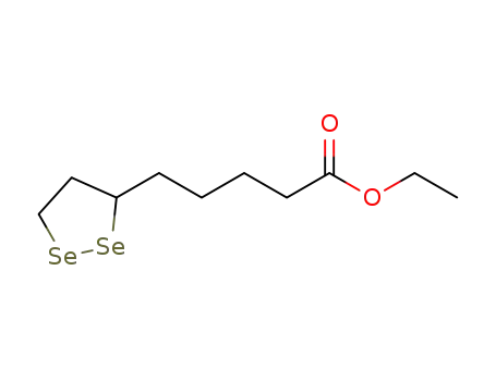 Molecular Structure of 1456816-57-1 (ethyl 5-(1,2-diselenolan-3-yl)pentanoate)
