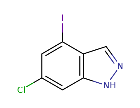 1H-Indazole, 6-chloro-4-iodo-