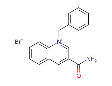 Quinolinium, 3-(aminocarbonyl)-1-(phenylmethyl)-, bromide
