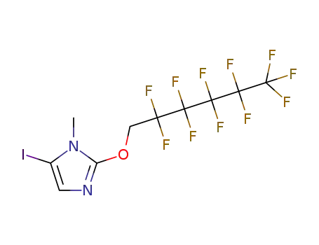 5-iodo-1-methyl-2-((2,2,3,3,4,4,5,5,6,6-undecafluorohexyl)oxy)-1H-imidazole