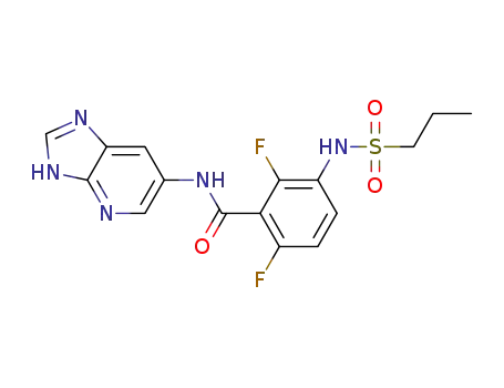 2,6-difluoro-N-(3H-imidazo[4,5-b]pyridin-6-yl)-3-(propylsulfonamido)benzamide