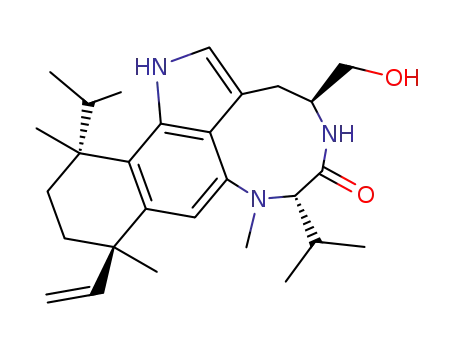 Molecular Structure of 95013-42-6 (des-O-methylolivoretin C)