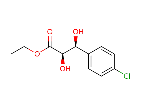 ethyl (2R,3S)-3-(4-chlorophenyl)-2,3-dihydroxypropionate