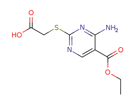 {[4-Amino-5-(ethoxycarbonyl)pyrimidin-2-yl]thio}acetic acid