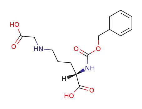 N<sup>α</sup>-(benzyloxycarbonyl)-N<sup>δ</sup>-(carboxymethyl)-L-ornithine