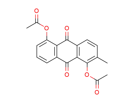 9,10-Anthracenedione, 1,5-bis(acetyloxy)-2-methyl-