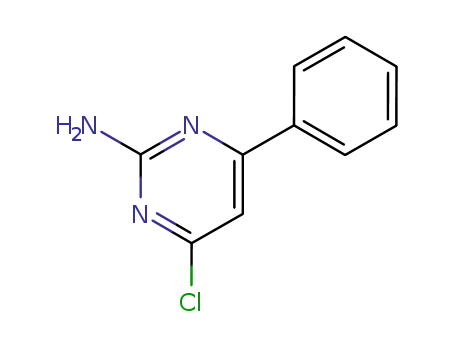 Molecular Structure of 36314-97-3 (2-AMINO-4-CHLORO-6-PHENYLPYRIMIDINE)