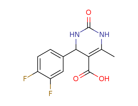4-(3,4-Difluorophenyl)-1,2,3,4-tetrahydro-6-methyl-2-oxo-5-pyrimidinecarboxylic acid