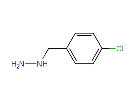 Hydrazine, (4-chlorophenyl)methyl-